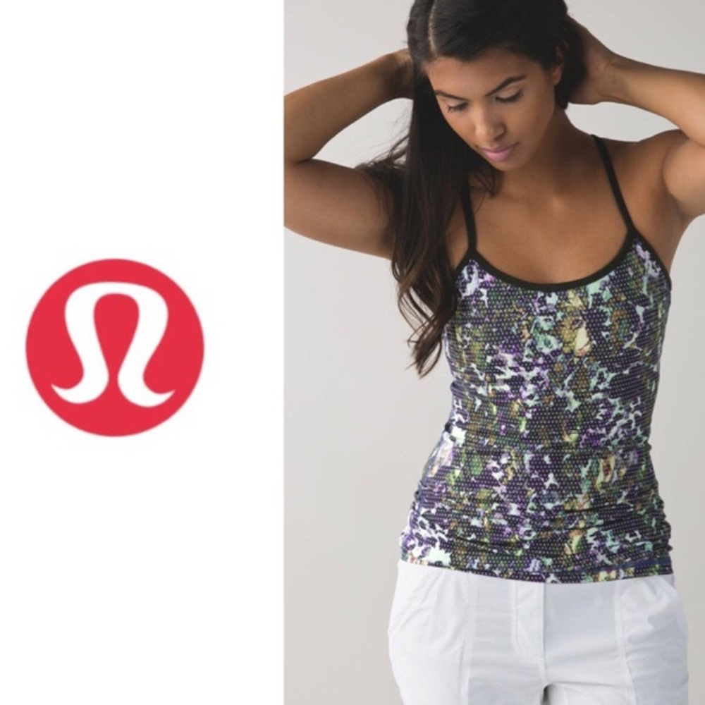 Lululemon | Power Y Tank Floral Sport Multi 8
